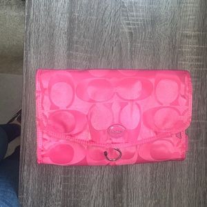 Coach toiletry bag